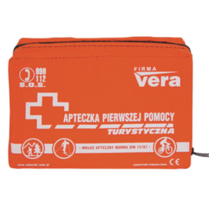 Apteczka turystyczna pierwszej pomocy DIN 13167