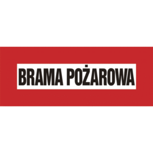 Brama pożarowa