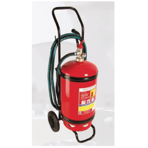 Gaśnica przewoźna 50 kg AP-50xABC:E
