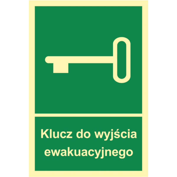 Klucz do wyjścia ewakuacyjnego
