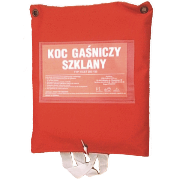 Koc gaśniczy szklany 120 × 180 cm