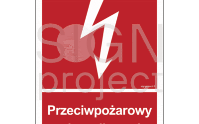 Przeciwpożarowy wyłącznik prądu