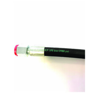 Przewód wysokociśnieniowy CO₂ 13×500 mm – 275 bar, do systemów gaszenia