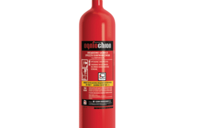 Urządzenie gaśnicze GSE‑2x 2 kg CO₂ UDT – ochrona elektroniki do 1 kV