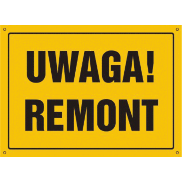 Uwaga Remont