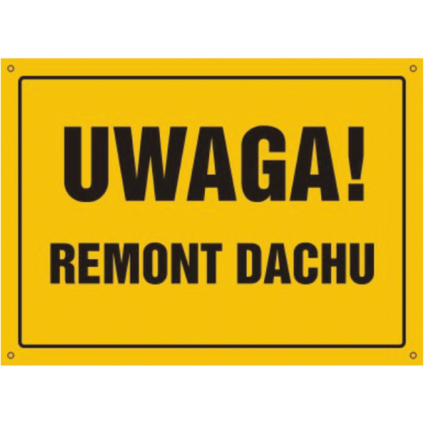 Uwaga Remont Dachu