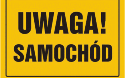 Uwaga Samochód