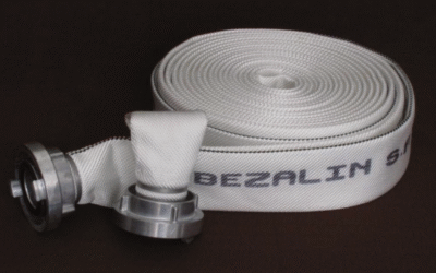 Wąż hydrantowy W 52‑15 ŁA/PCV – lekki i certyfikowany wąż hydrantowy 52 mm, 15 m