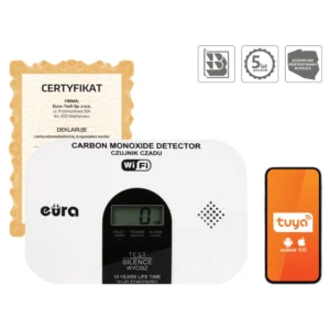 Czujnik czadu „EURA” CD-53A2v5300-TY/B