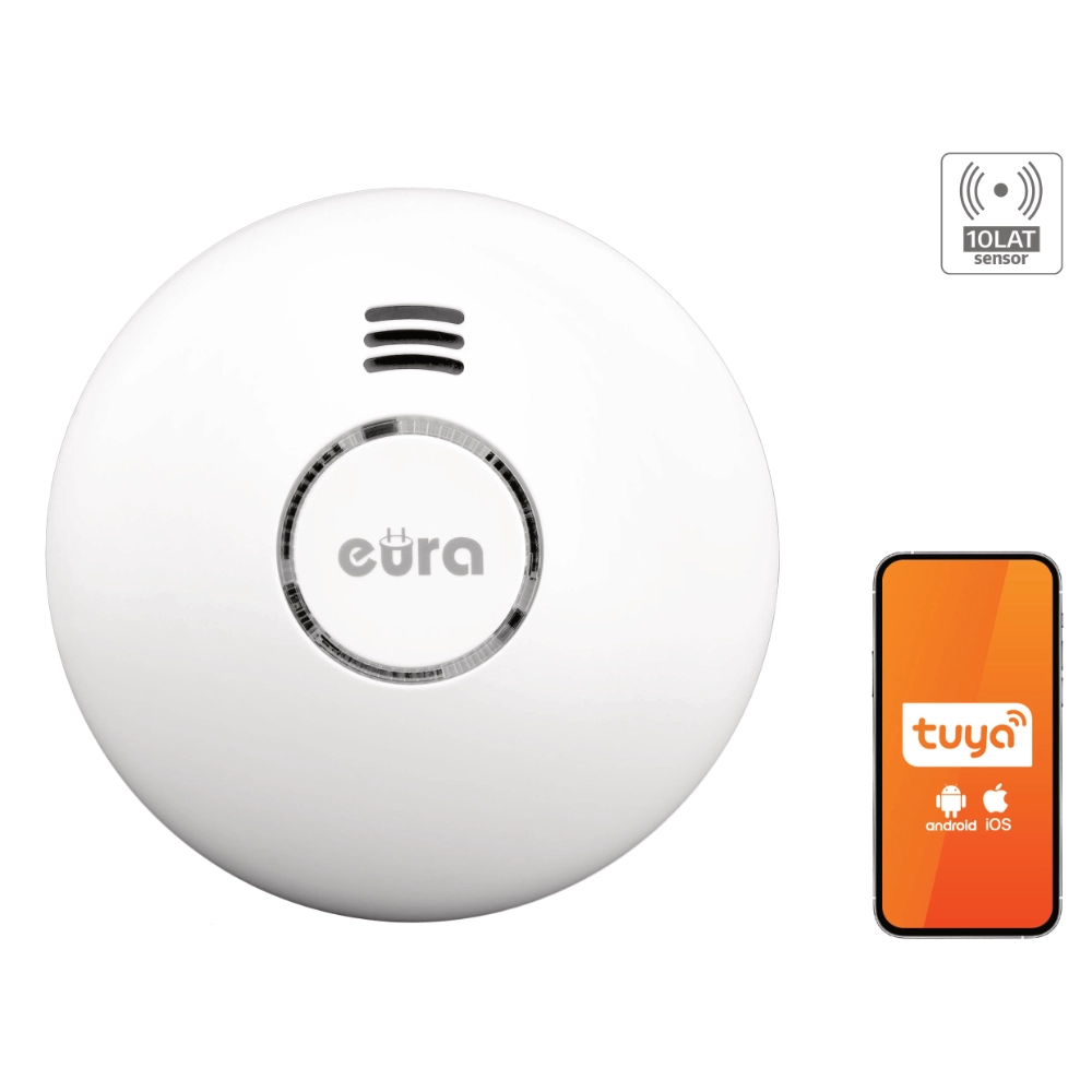 Czujnik dymu „EURA” SD-72A2-TY - WiFi
